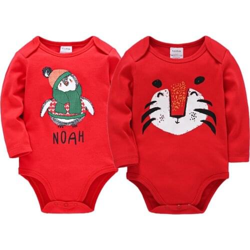 2021 Baby Girl Clothes 2PCS Cotton Long Sleeve Newborn Girls Baby Clothing Bodysuit Baby Boy Clothes Cartoon Print Ropa bebe