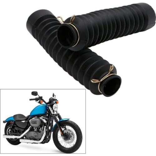 2Pcs Motorcycle Front Fork Protector Cover Gaiters Boot Shock Absorber Dust Guard For Motocross Off Road Pit Dirt Bike