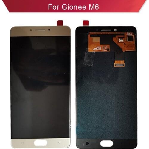 Free Shipping High Quality For Gionee M6 GN8003 LCD Display Touch Screen Glass Digitizer Assembly Complete LCD Replacement Parts