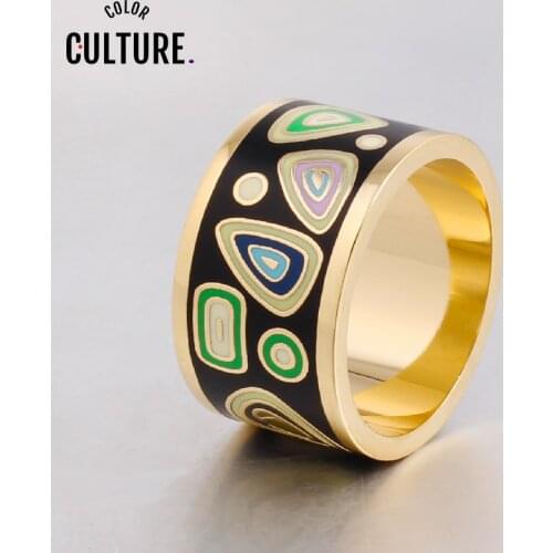 Color Culture Paired Rings