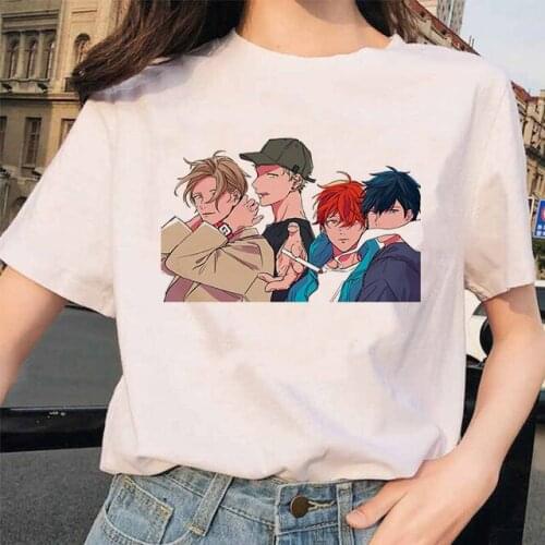 Given T Shirt Given Yaoi Manga T-shirt Cartoon Mafuyu Graphic Tees Women/men Japanese Anime Tshirt Unisex Summer Tops Female