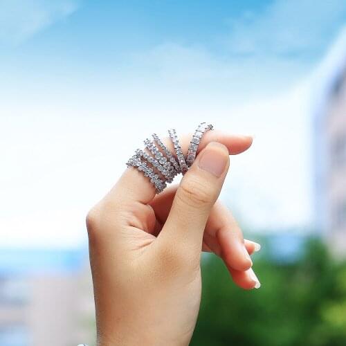 DancyFairy Rings With Diamonds