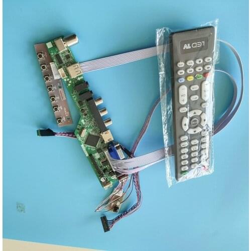 Kit for LP140WH2 TL 40pin 1366x768 TV HDMI LCD remote Display AV Audio panel Screen monitor Controller board VGA USB LED LVDS