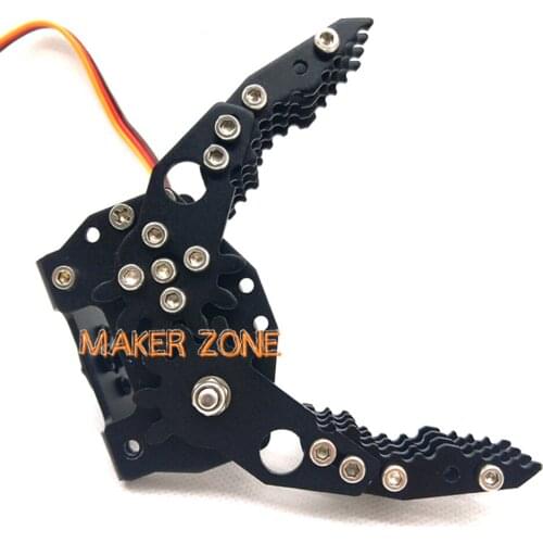 Metal Robotic Claw/Gripper/clamp holder, Robot Mechanical Claw, Compatible with MG996R etc. servo,For DIY Robot arm