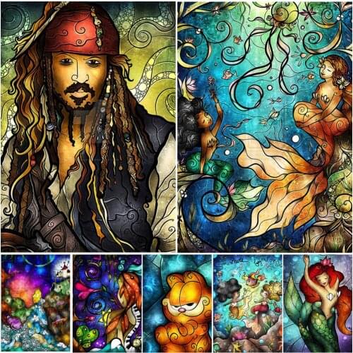 Diamond Painting Kit Movie Cartoon Princess 5D DIY Mosaic Picture Crafts Art Hobby Embroidery Cross Stitch Kit Home Decoration