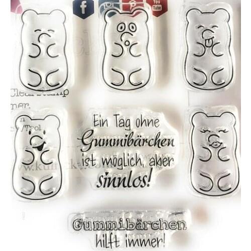 German Transparent Clear Stamp/Seal for DIY scrapbooking/photo album Decorative clear stamp A0330