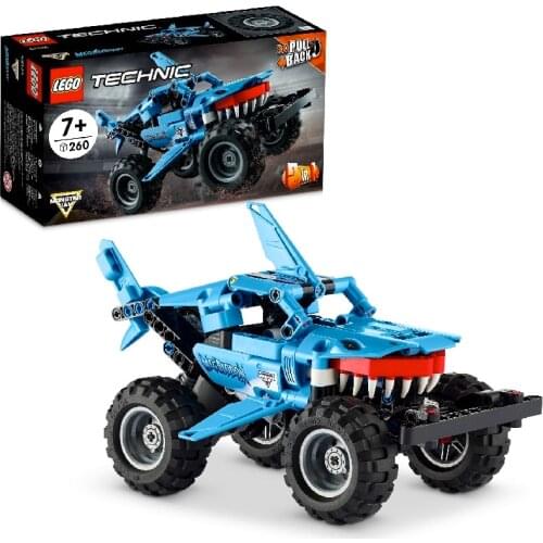 Original LEGO Technic 42119 Monster Jam Max-D 42119 Gift for Kids 2-in-1 230 Pieces Inspire Pull-Back Truck Action LEGO 42119