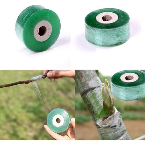 PE Grafting Tape Film Self-adhesive Portable Garden Tree Plants Seedlings Grafting Supplies Stretchable Eco-friendly2cm*100m