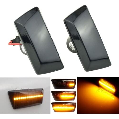 Led Dynamic Turn Signal Light For Cadillac BLS CTS Buick Cascada Regal Saturn Aura Daewoo Lacetti Side Marker Blinker Lamp
