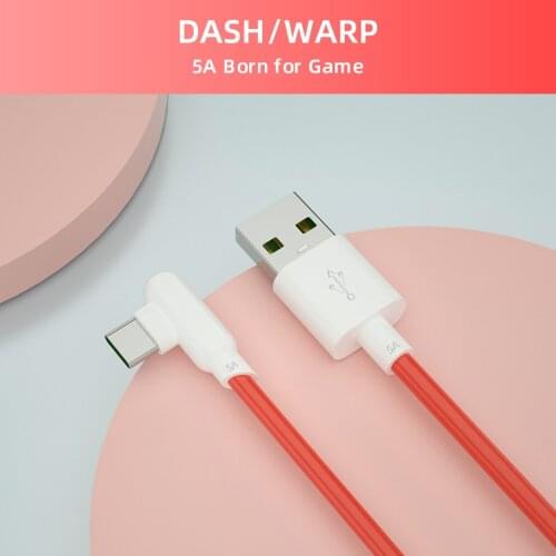 Usb C Cable 90 Degree For Oneplus Dash Cable Quick Fast Charging Cabel One Plus Nord 8 Pro 5g 7 T 6 Warp Charger Wire 1m 1.5m 2m