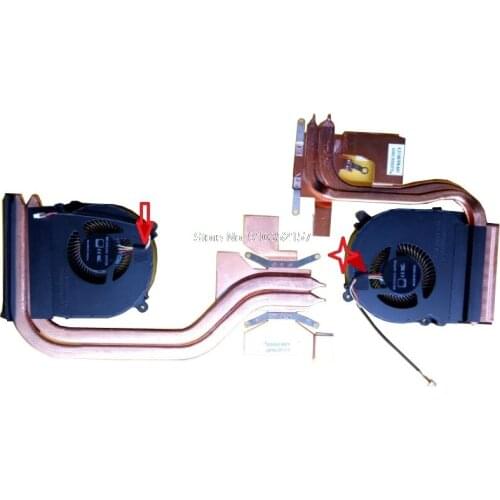 15.6' CPU GPU FAN&Heatsink For CLEVO N850EP N857EP N870EP6 N871EP6 N875EP6 N850EP6 N857EP6 5V 0.5A 4PIN 4WIRE