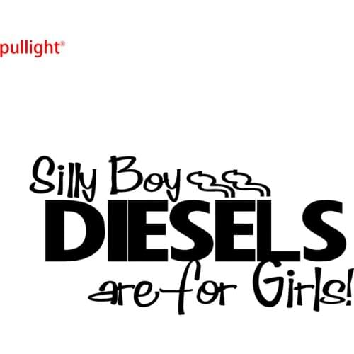 Funny Diesel Decal Powerstroke Pickup Bad Girl Vinyl Window Truck Car Sticker