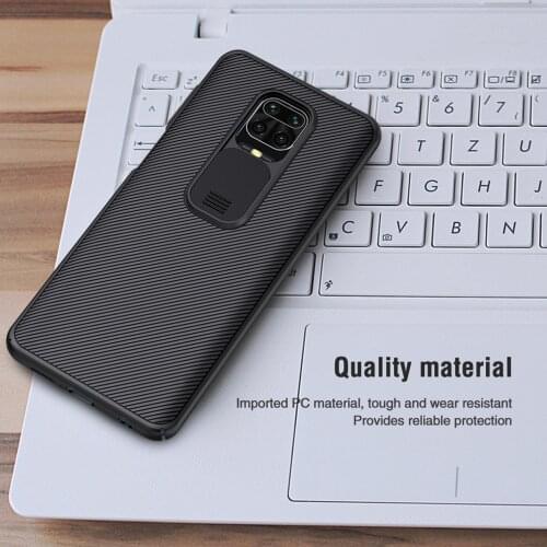 Camera Protective Case for Xiaomi Redmi Note 9s NILLKIN Slide Hard Plastic Back Cover Redmi Note 9 pro Note9 s Max Global Case