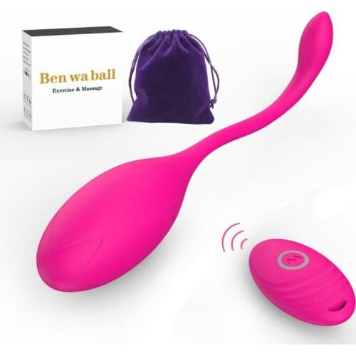 ZINI 10 Speeds G-spot Vibrator Remote Control Vibrator Exercise Vaginal Ball Vibrating Egg Vibrators Sex Toy For Women