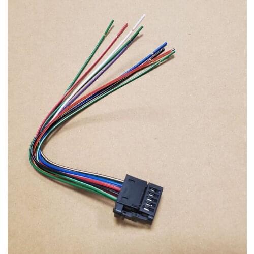 1pc 6R0 972 930 for Volkswagen Audi rearview mirror seat adjustment parking switch 10hole plug connector 1K0 971 992 Wing