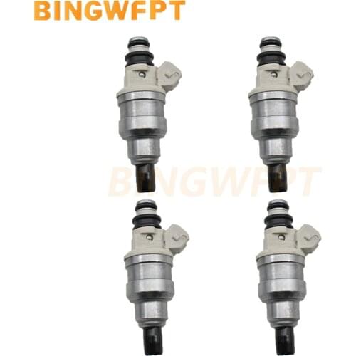 4Pcs Fuel Injector 35310-33150 For HYUNDAI SONATA 2.0L L4 92-95 4holes 3531033150 35310 33150 9250930004