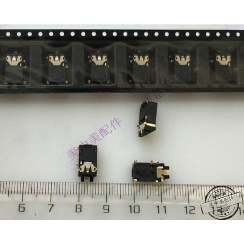 5PCS)New original 3.5mm headphone audio socket socket jack 6p gold-plated ramp