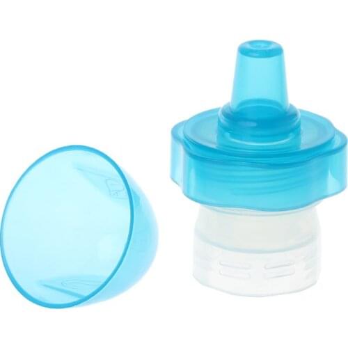 Null Bottle Adapter Baby Kids Drinking Device Nipple Leaf Proof Portable Cap Water Bottles Supplies For Children Travel Outdoor