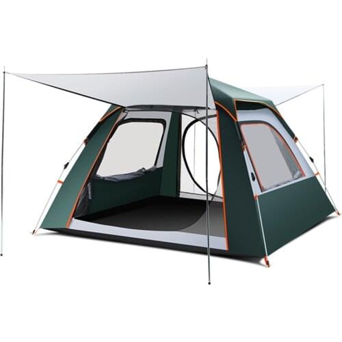 Automatic Tent Waterproof Camping Tent Automatic Vinyl Sunscreen Tent For Traveling Hiking Tents Outdoor Camping 3-4/5-8 Person