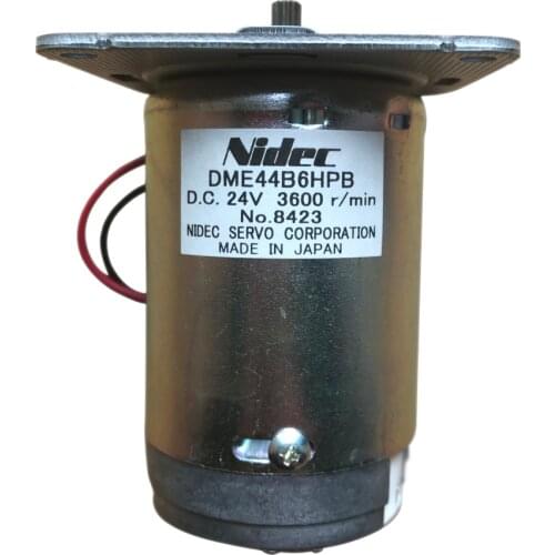 JAPAN NIDEC SERVO Professional production DC MOTOR Model DME44B6HPB D.C. 24V 3600r/min made in JAPAN