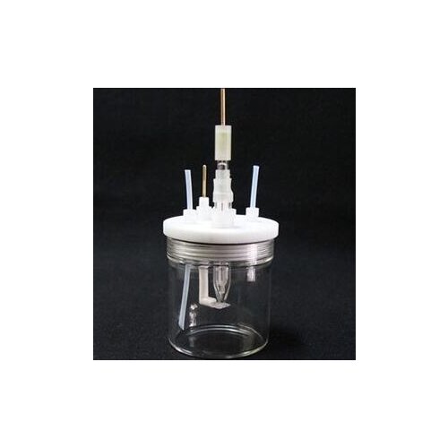 Sealed electrolysis cell, tetrafluoroethylene electrode, carbon paste adjustable electrode type: 50ml