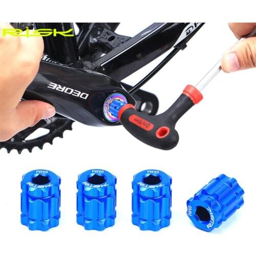 Risk Crank Installation Tool For Remove&Install Crank Arm Adjustment Cap For Shimano HollowTech XT XTR Bicycle Repair Tools