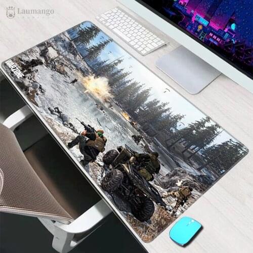 Call Of Duty Warzone Mouse Pad Large Laptop Mouse Notbook Gamer PC Computer Gaming Accessories Rubber Desk Mat CSGO LOL Mousepad