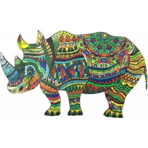 Hot Sales Wooden Animal Jigsaw Puzzle Craft 3D Puzzle Jigsaws