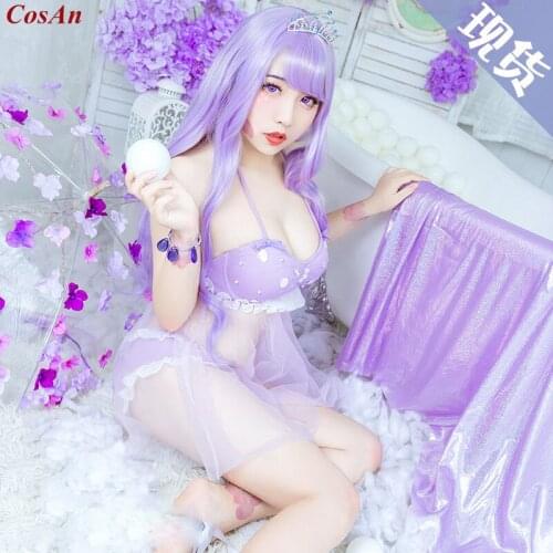 Fashion Original Fairy Town Mermaid Cosplay Costume Sexy Taro Purple Swimwear Female Swimming Pool Party Show Hot Selling