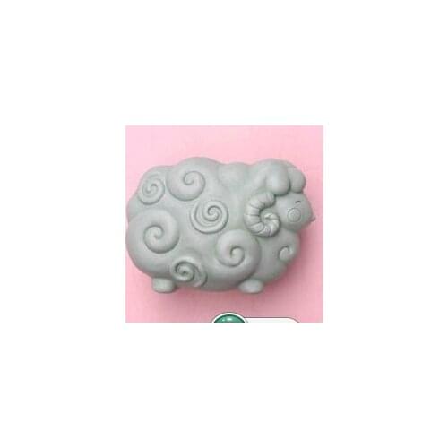 New Sheep Craft Art Silicone Soap mold Craft Molds DIY Handmade soap molds