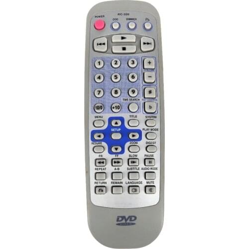 NEW RC-320 for Shinco DVD Video Remote Control for DVD1500 DVD2110 DVD2110 DVD2580 Fernbedienung