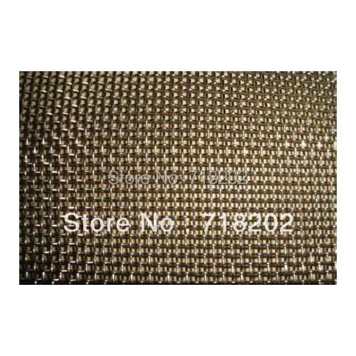 10 mesh Gr1 /Gr2 Pure titanium woven wire mesh/fiter mesh screen 1mx1m --free shipping