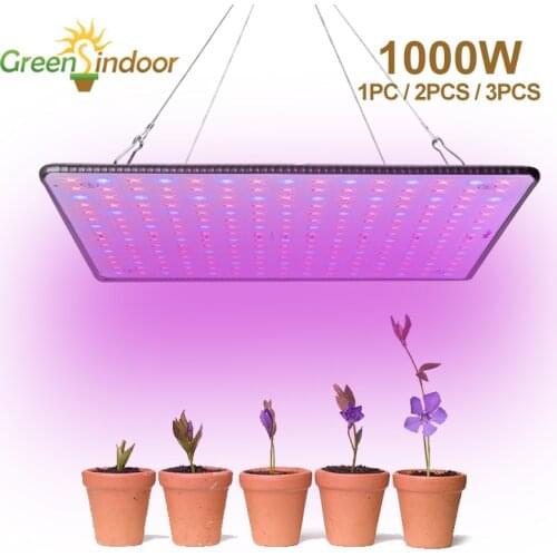 LED Lights 1000W Phytolamp For Plants Full Spectrum Grow Light For Flowers Greenhouse 30cm Growing Board Lamp For Seedlings Home