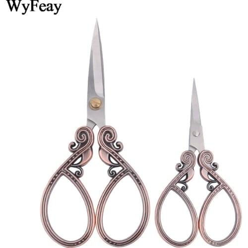 Vintage Scissors for Needlework Fabric Cutter Stainless Steel Tailors Scissors Embroidery Thread Scissors Sewing Scissors Tools
