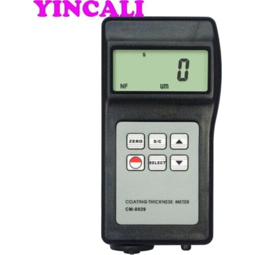 High Precision Coating Thickness Gauge Meter CM-8829FN Two measuring methods magnetic induction (F) and eddy current (N)