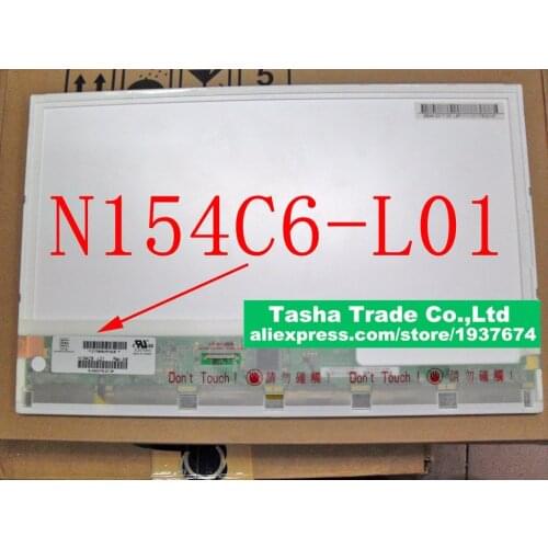 N154C6-L01 N154C6 L01 Laptop LCD Screen Panel Original Good Quality Matrix 1440*900 15.4" Panel