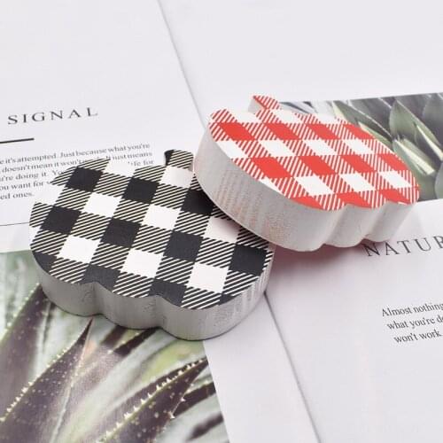 1pcs 86x101mm Big Size Unfinsihed Apple Wood Cutouts for Crafts, Classroom Supplies Christmas Party DIY Decor