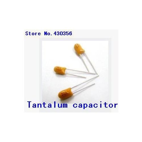 5PCS 25V47UF 476H DIP tantalum capacitor