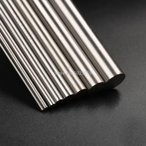 2pcs 2-8mm Hand-done Stainless Steel Bar Rod 100mm Stick for Knife Handle Part DIY Handmade Material Accessories