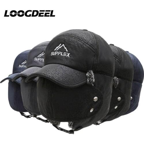 LOOGDEEL Baseball Cap Ski Fishing Warm Windproof Comfortable Outdoor Sports Hiking Hat Cover Face Ear Camping Cycling Headwear