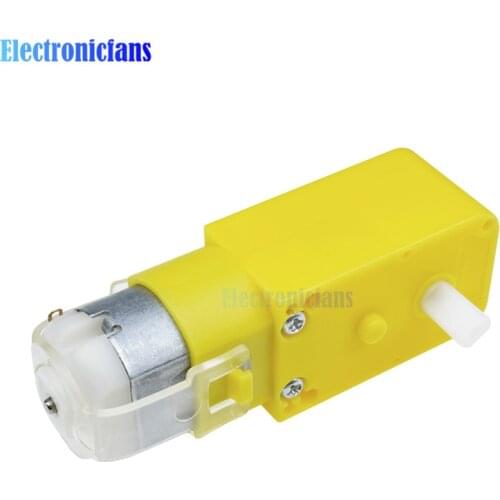 Double axis DC Gear Motor Reducer Motor For Arduino Smart Strong Magnetic with Anti-interference DC 3-12V Dual Axis Gear Motor