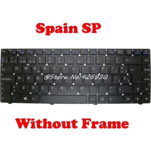 FR GR Keyboard For CLEVO Stone NB-1210 W540 W540EU French Arabic Brazil BR France FR Russia Spain English US United Kingdom UK