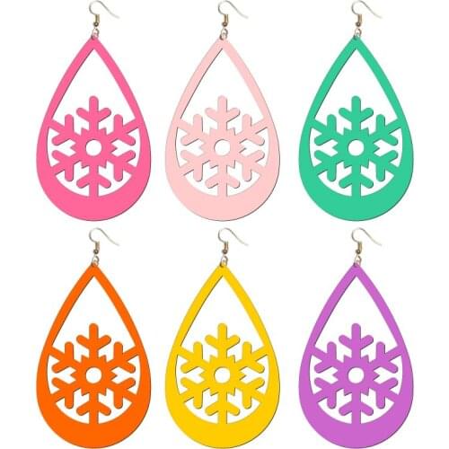 New Earring Wooden Die Scrapbooking C335-4 Cutting Dies Multiple Sizes Compatible With Most Die Cutting Machines