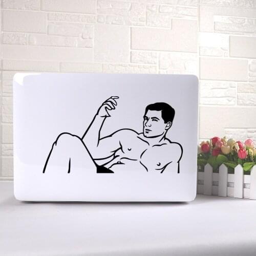 Hot Sale Man laptop sticker For laptop Retina 11 13 15 Art Decoration Diy laptop Decor