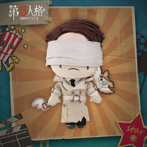 Game Doll Identity V Scryer Eli Clark Seer Anime Cosplay Plush Dolls Plushie Pillow Change suit Dress Up Clothing Cute Toy Gift