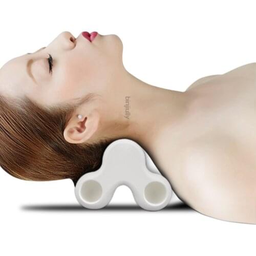 Bone Massage Cervical Traction Neck Massager Cervical Spine Wrist Shoulder Foot Acupuncture Points Pillow Health Care Device