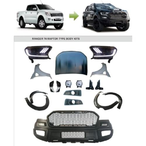 T6 ranger raptor type body kits