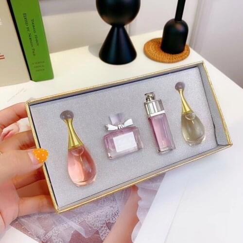 Original 4pcs* 7ml Perfume For Women Sexy Lasting Scent Gift Packing