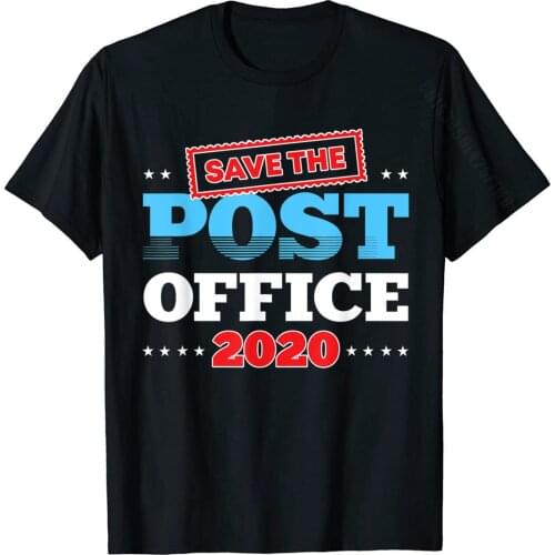 Postal Worker Gifts Save Americas Post Office Postal Service T-Shirt Tops Shirts Wholesale Geek Cotton Adult Top T-Shirts Geek