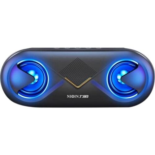 2021New NIQIN Portable Wireless Bluetooth Speaker Stereo Sound 2000Mah Outdoor Speaker Support Tf Card/USB Drive/Aux